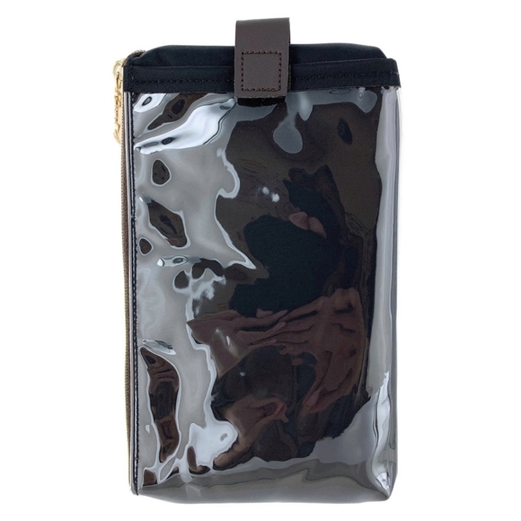 Waterproof Black Phone Case Pouch W/ Neck Strap - Picture 3 of 10